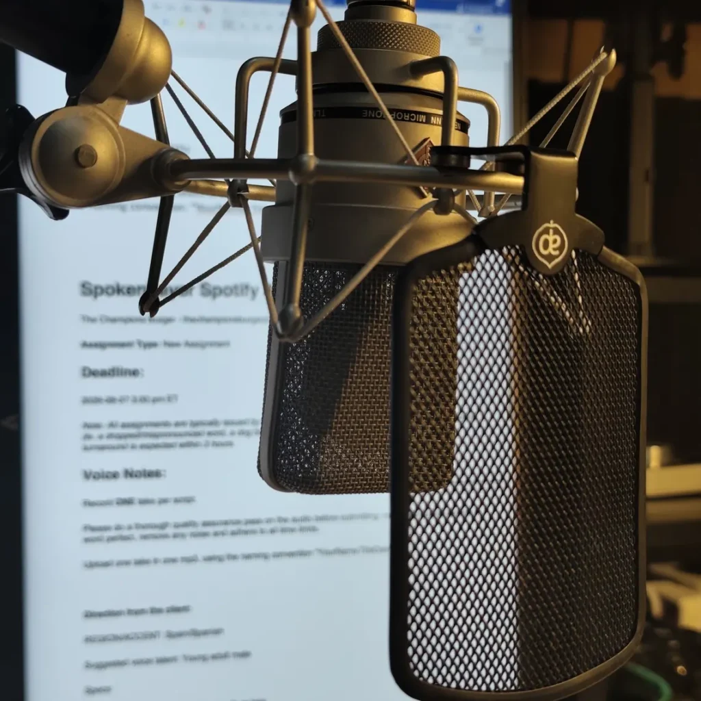 The perfect briefing: 7 things your voice artist needs to know